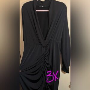 Fashion Nova Black Women's Dress 3X